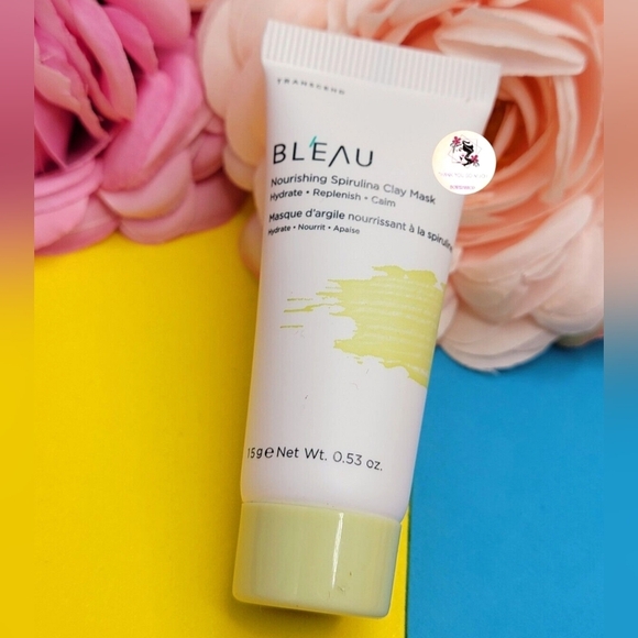 Bléau Other - BLÉAU Nourishing Spirulina Clay Mask - Light Green Tube